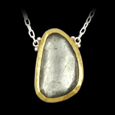 Gurhan moss aqua 24K gold necklace