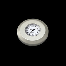 Chelsea Clocks Chart Weight Clock in Nickel