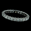 Memoire Petite Prong Eternity wedding band is the best shared prong eternity band made. Shown in platinum set with 1.00ct of diamonds. We can make these bands from from 1/2ct to 8.0ct.! Made by Memoire exceptional craftsmanship and detail. Also available in 18K gold.