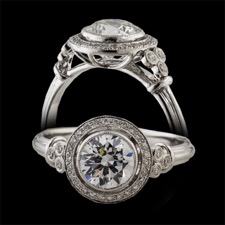 Beverley K Diamond Halo Multi Stone Ring