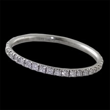 Pearlman's Bridal platinum diamond eternity ring