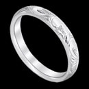 Men's western style 14k white gold scroll engraved comfort fit wedding band.
This men's wedding ring is 6mm in width, but is available in 4 - 9mm width. Available in All Finger Sizes. Prices will vary based on different sizes. Made in America!


