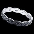 A gorgeous and unique 18k white gold black diamond eternity band from Beverley K. The band has total carat weight of 0.30tcw of black diamonds. This band would go great with an everyday look that is sure to be different.