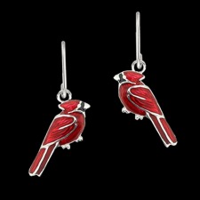 Nicole Barr Cardinal earrings