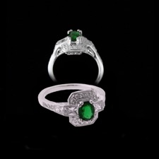 Beverley K Beverley K Octagonal Emerald Ring