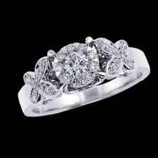 Memoire Memoire Bouquet Diamond engagement Ring