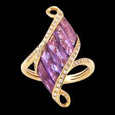 Bellarri Amethyst and diamond ring