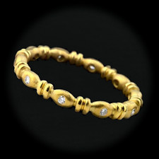 Chris Correia Eternity Yellow Gold wedding ring