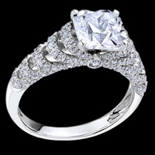 Scott Kay 14k Gold diamond wedding ring