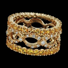Spark 18 karat gold ring