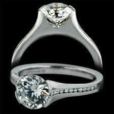 Sholdt  Sholdt platinum Vashion Collection engagement ring