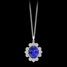 Spark Necklaces 36MM3: A beautifully elegant and easy to wear tanzanite and...