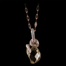 A very nice 18K rose gold smokey quartz and diamond necklace from Bellarri. The size of the smokey quartz is 5.70tcw. and the total carat weight of the diamonds are 0.12. The chain is 18" long.
Dimensions: 21mm x 10mm with bale 30mm