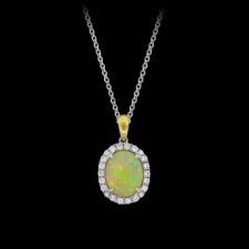 Spark Necklaces 39MM3: Beautiful new opal and diamond pendant by Spark Crea...