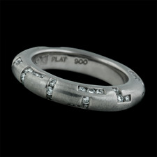 Eddie Sakamoto Platinum wedding ring by Sakamoto
