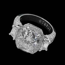 Michael Beaudry 5 carat diamond ring