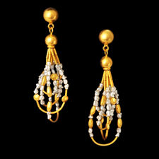 Gurhan Tipsy Earrings with Japanese Keshi pearls