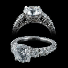 Michael B. Petite Riviera Diamond Ring