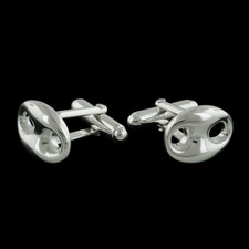 Dorfman Sterling nautical sterling silver cuff links