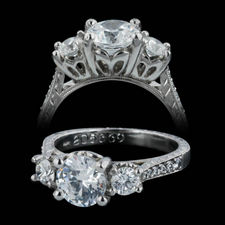 Michael Beaudry Diamond engagement ring