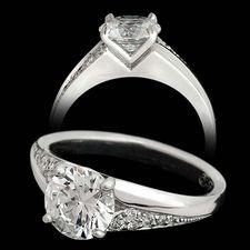 Michael Bondanza diamond engagement ring