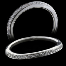 Harout R 18 karat white gold wedding ring by Harout R