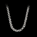 Scott Kay sterling silver Large Signature Chain goes great with any pendant. The length of this chain is 18 inches, but comes in 16'',22'', and 24''. Prices may vary.
