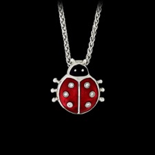 Nicole Barr Necklaces 60NB3: What a cute little lady bug pendant! This is m...