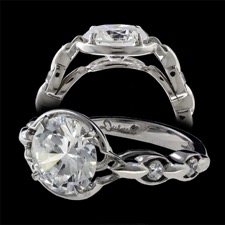 Bridget Durnell Platinum De Novo Collection Ring