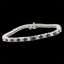 Pearlman's Bridal 18kt Sapphire and  Diamond Bracelet
