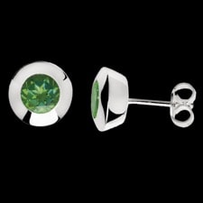 Closeout Jewelry Bastian Inverun green phodiniert earrings