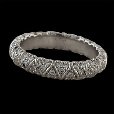 Harout R 18 karat white gold wedding ring