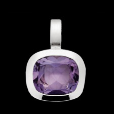Bastian Inverun purple amethyst silver pendant