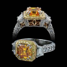 Michael Beaudry Gorgeous 22k gold Yellow Diamond