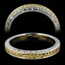 Michael Beaudry Yellow Diamond Eternity Ring