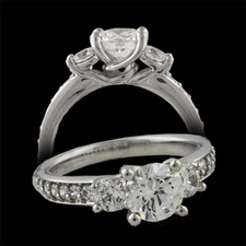 Harout R 18kt gold engagement ring