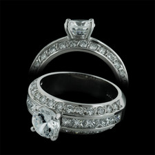 Gumuchian Platinum engagement ring
